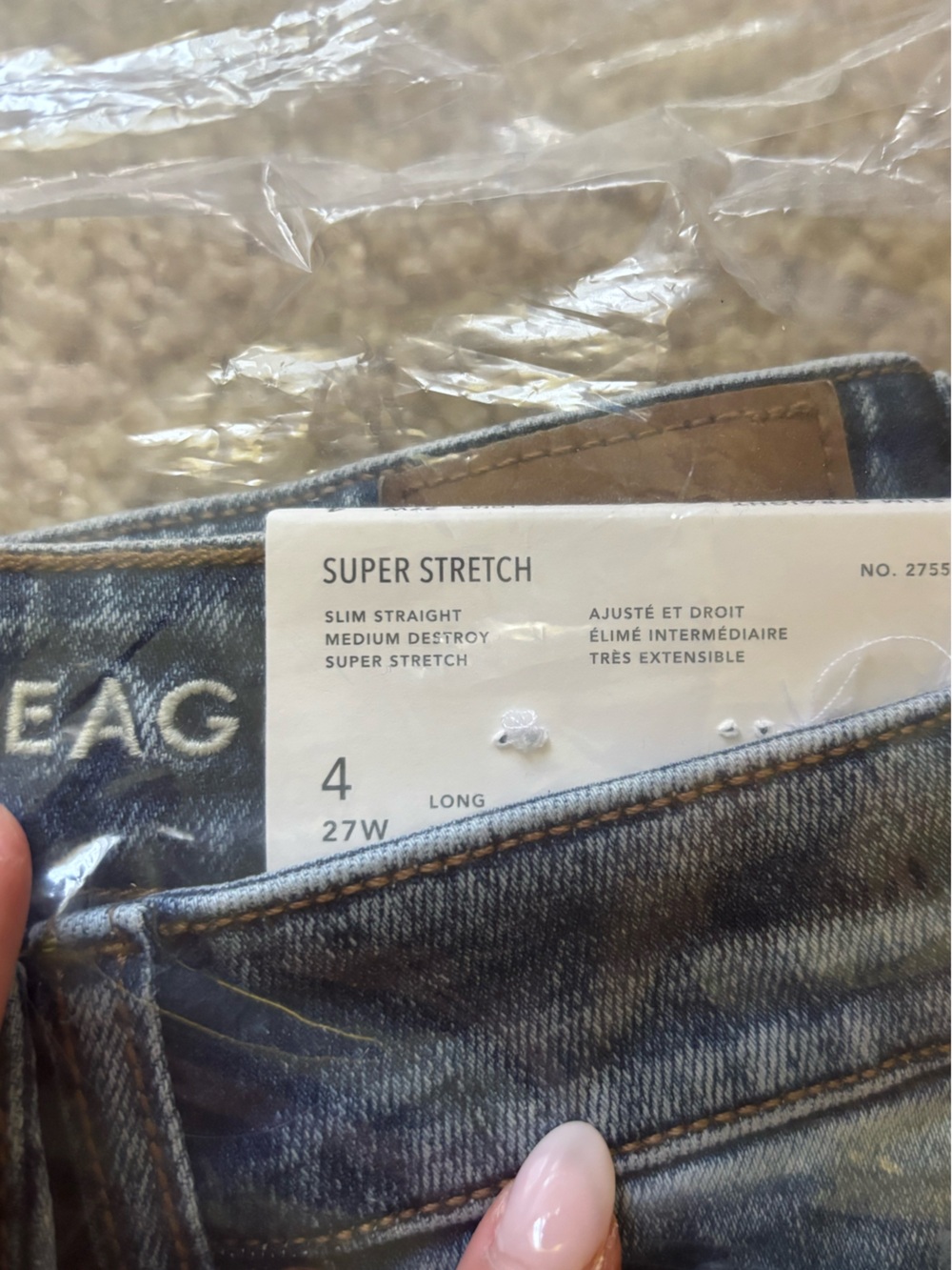 NWT American Eagle Slim Straight Jeans
